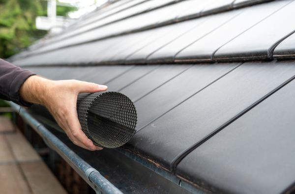 Gutter Mesh Installation in Locust Grove